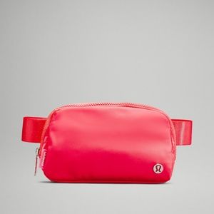 NWT Lululemon EBB Everywhere Belt Bag Pale Raspberry Hot Pink